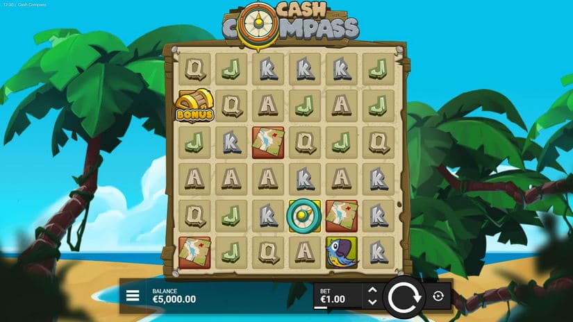 Cash Compass slot screen 1