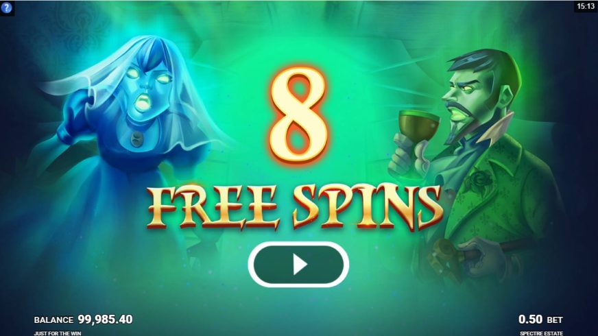 Spectre Estate slot screen 3