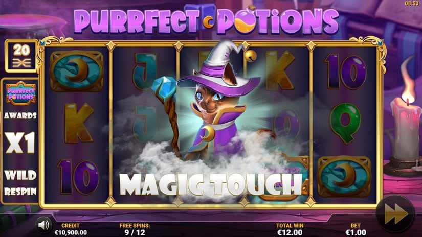 Purrfect Potions slot screen 5