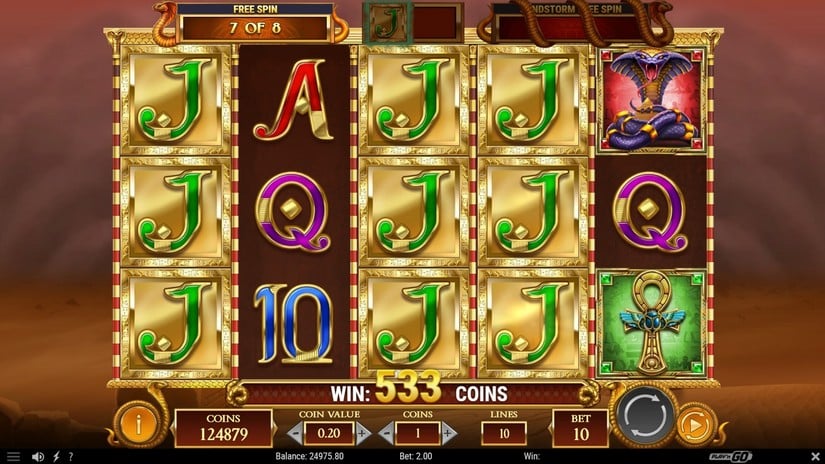 Scales of Dead slot screen 4