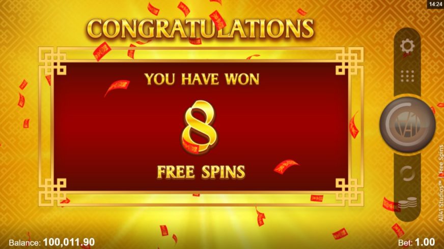 Ingots of Cai Shen slot screen 4