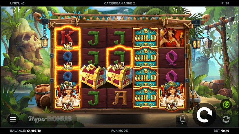 Caribbean Anne 2 slot screen 2