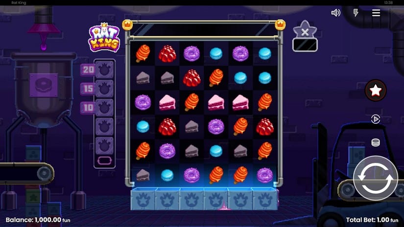 Rat King slot screen 1