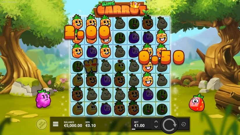King Carrot slot screen 2
