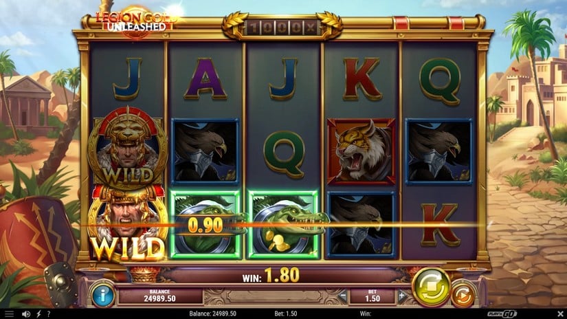 Legion Gold Unleashed slot screen 2