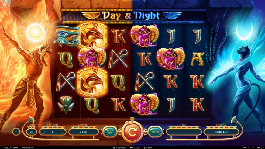 Day And Night slot screen 1