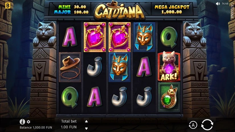 Catdiana slot screen 1