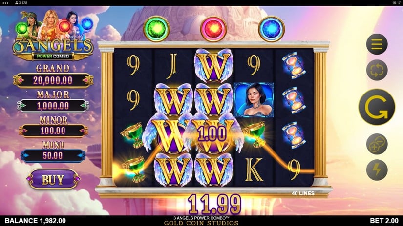 3 Angels Power Combo slot screen 4