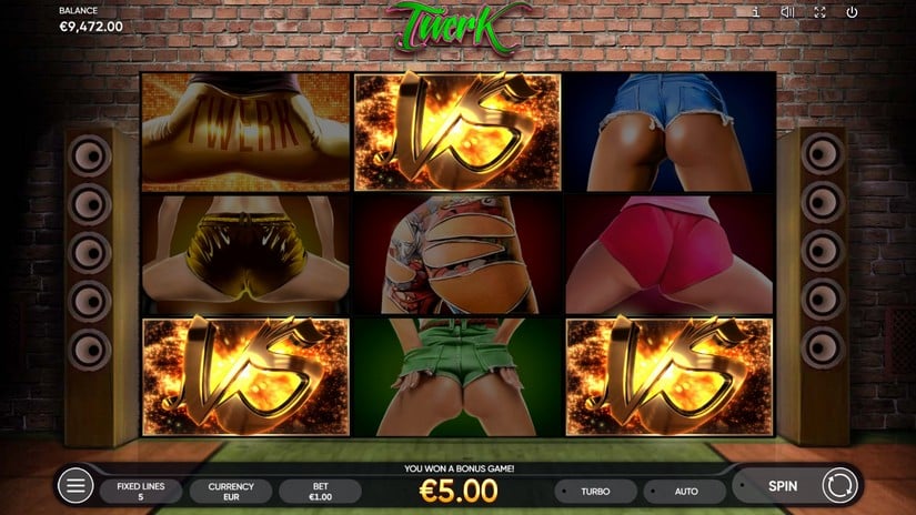 Twerk slot screen 4