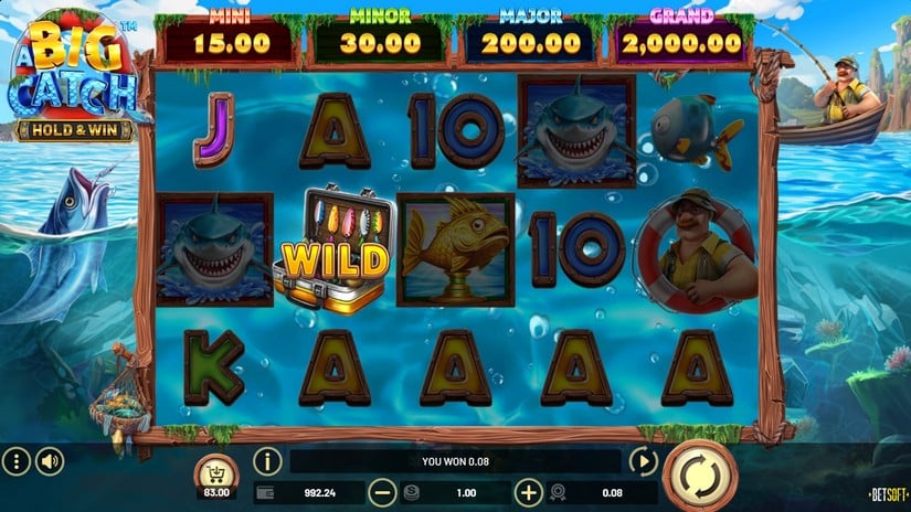 A Big Catch – HOLD & WIN slot screen 2