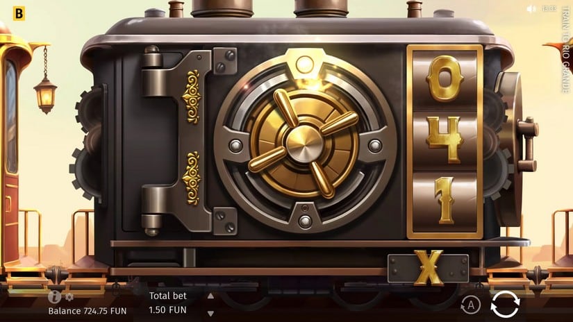 Train to Rio Grande slot screen 3