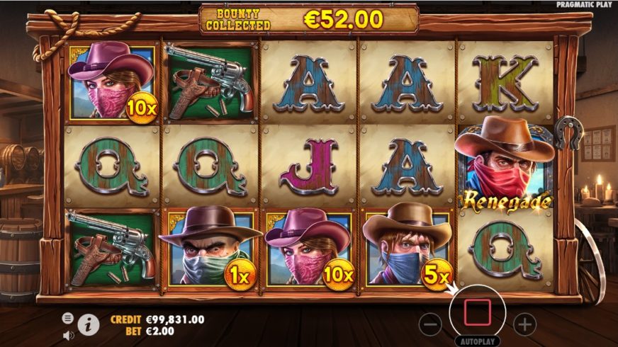 Cowboys Gold slot screen 3