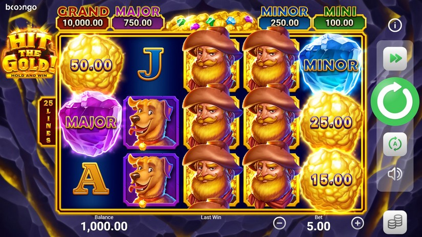 Hit The Gold slot screen 1