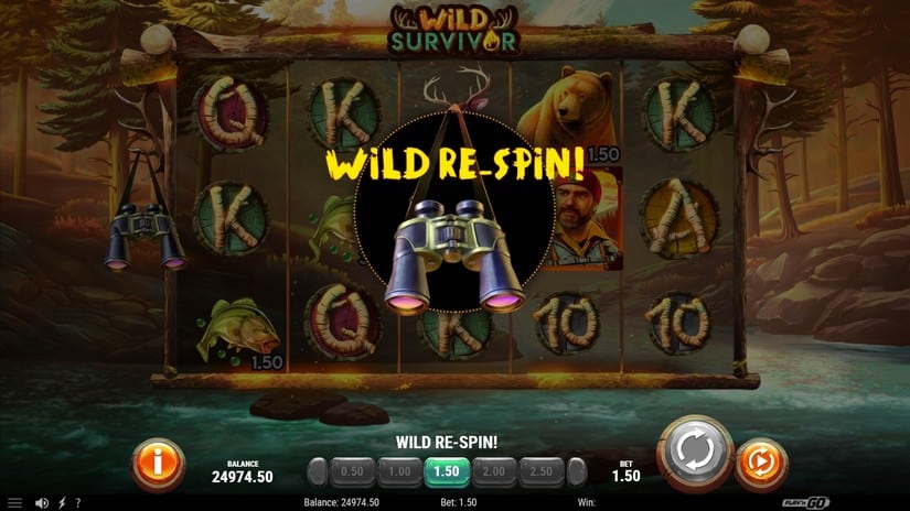 Wild Survivor slot screen 2