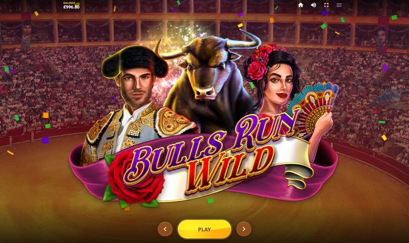 Bulls Run Wild slot screen 1
