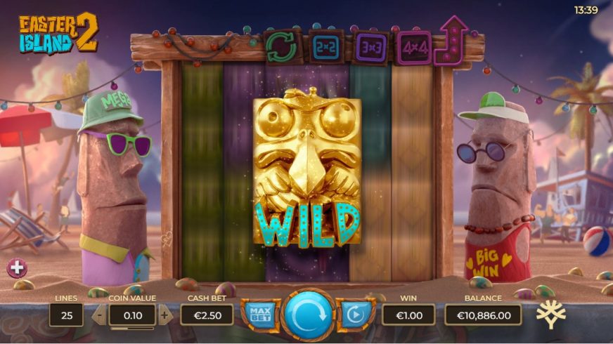 Easter Island 2 slot screen 4