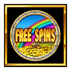 Scatter of Rainbow Riches Free Spins Slot