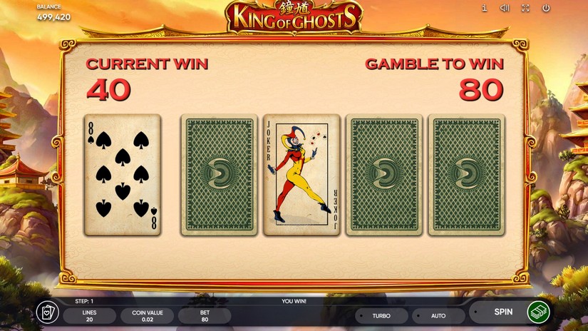 King of Ghosts slot screen 2
