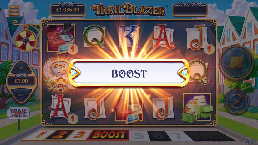 Trail Blazer slot screen 4
