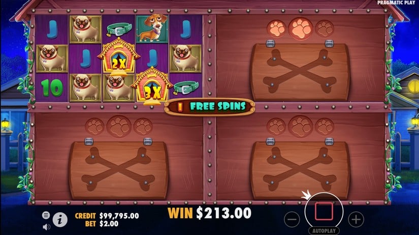 The Dog House Multihold slot screen 4