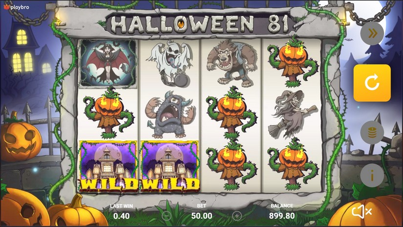 Halloween 81 slot screen 2