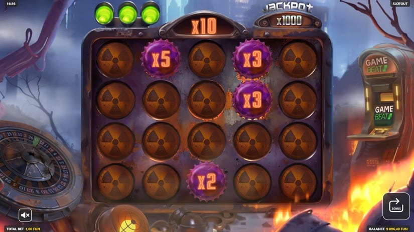 Slotout slot screen 2