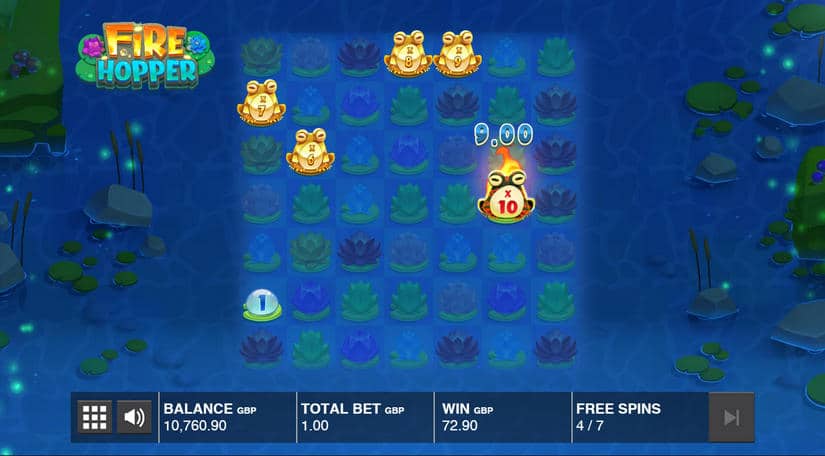 Fire Hopper slot screen 6