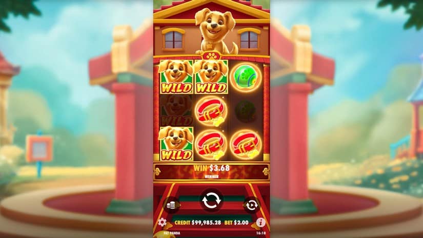 Lucky Dog slot screen 4