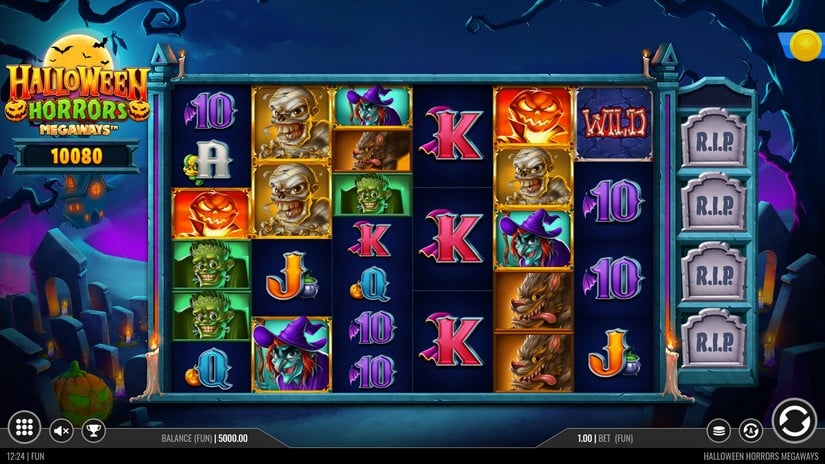 Halloween Horrors Megaways slot screen 1