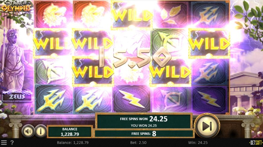 Take Olympus slot screen 4