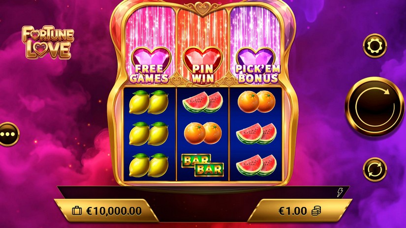 Fortune Love slot screen 1