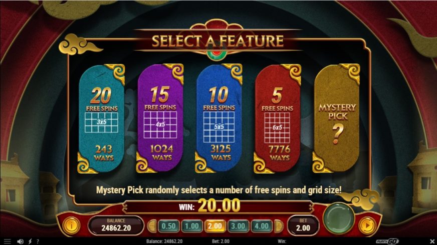 Celebration of Wealth slot screen 3