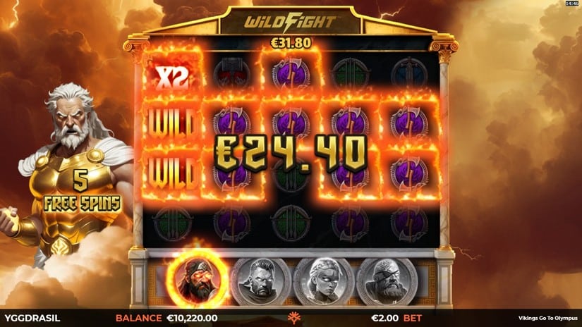 Vikings Go To Olympus slot screen 4