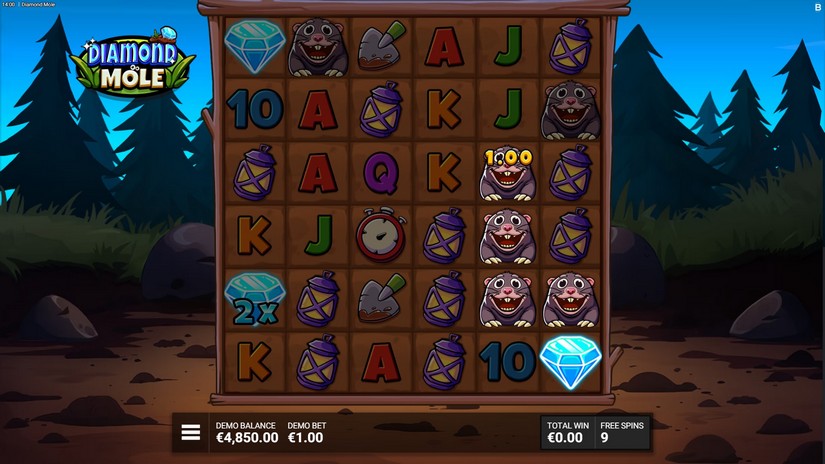 Diamond Mole slot screen 4