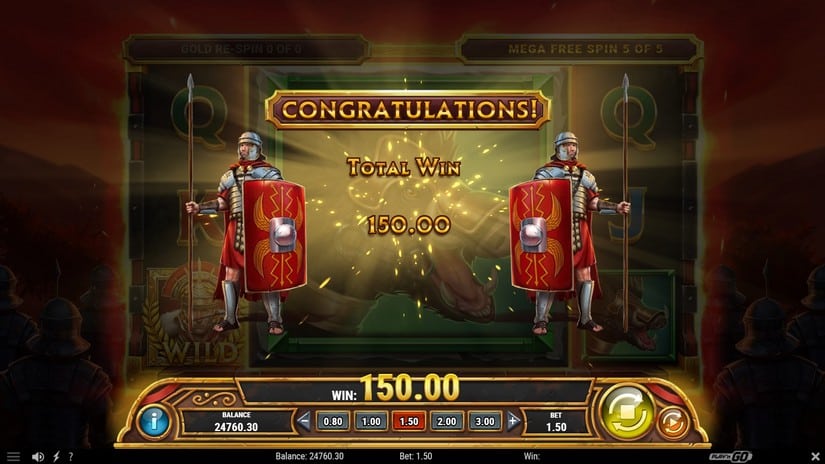 Legion Gold Victory! slot screen 5