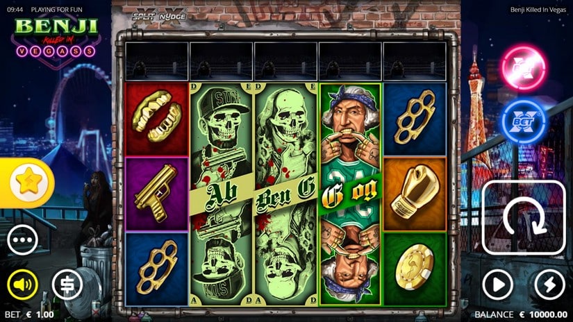 Benji Killed In Vegas slot screen 1