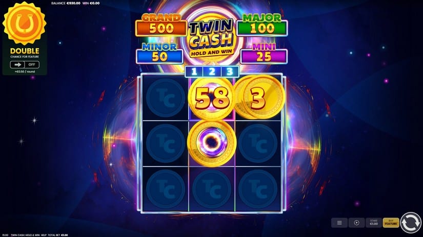 Twin Cash: Hold & Win slot screen 5