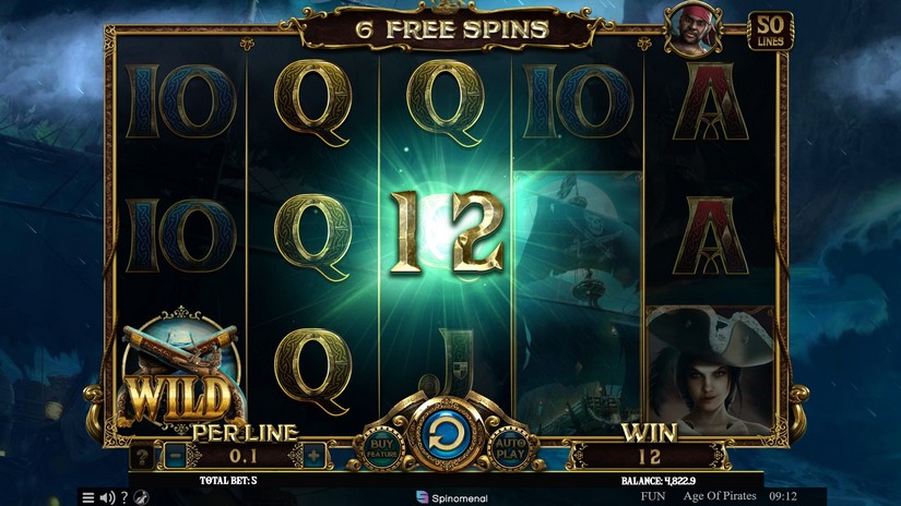 Age Of Pirates slot screen 5