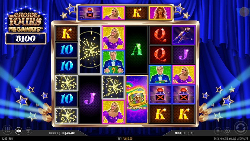 The Choice Is Yours Megaways slot screen 1