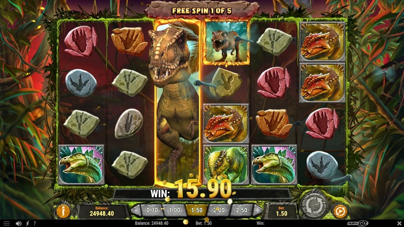 Raging Rex 2 slot screen 6