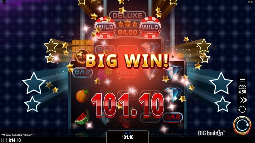777 Super BIG BuildUp Deluxe slot screen 7