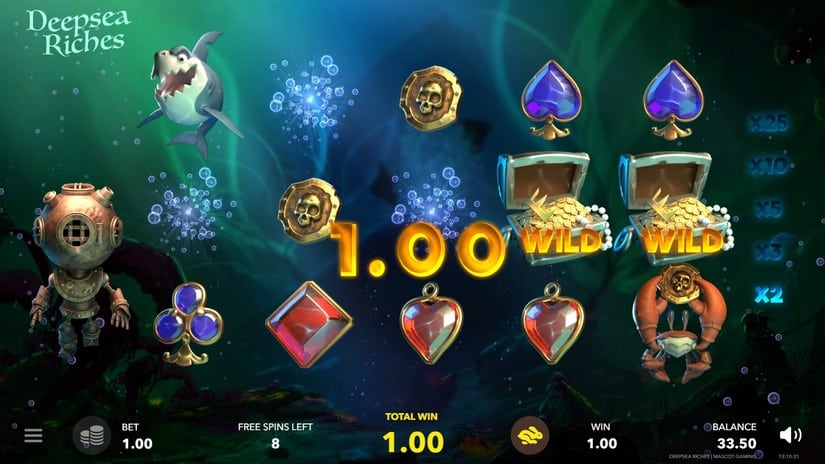Deepsea Riches slot screen 3