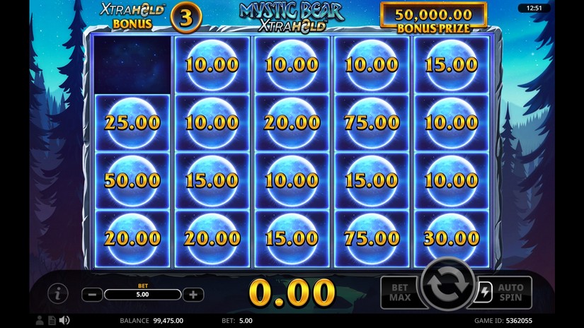 Mystic Bear XtraHold slot screen 4