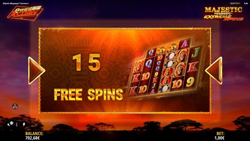 Majestic Megaways Extreme 4 slot screen 6