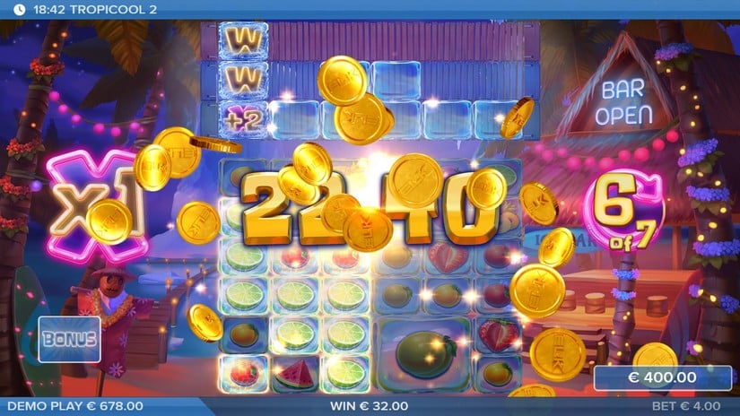 Tropicool 2 slot screen 6