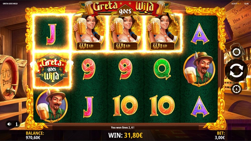 Greta Goes Wild slot screen 5