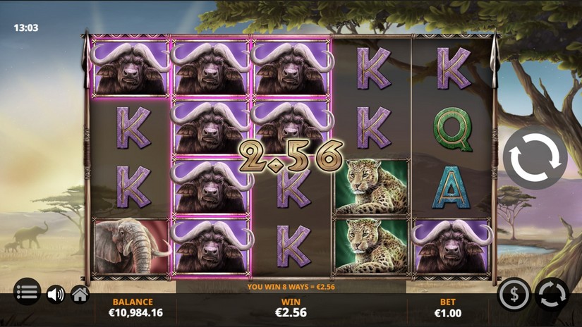 Savanna Roar slot screen 4