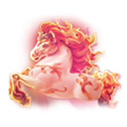 Wild Symbol of Blazing Horses Hold and Win Slot