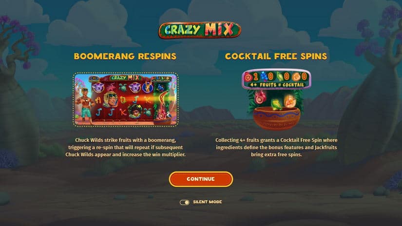 Crazy Mix slot screen 3