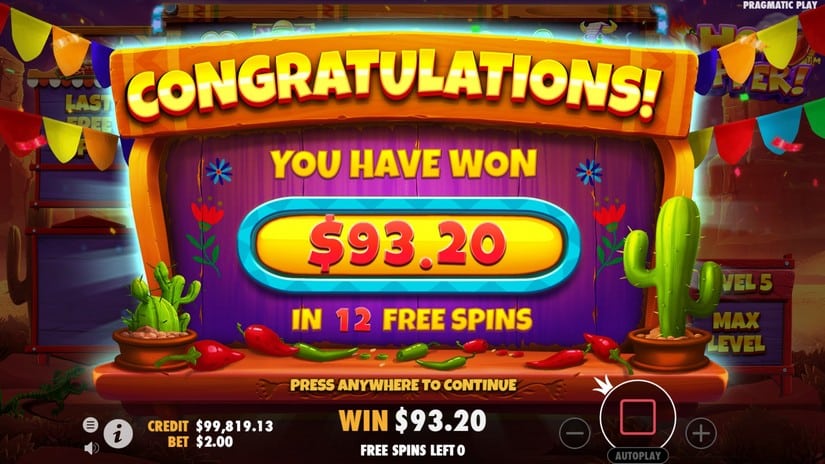 Hot Pepper slot screen 7